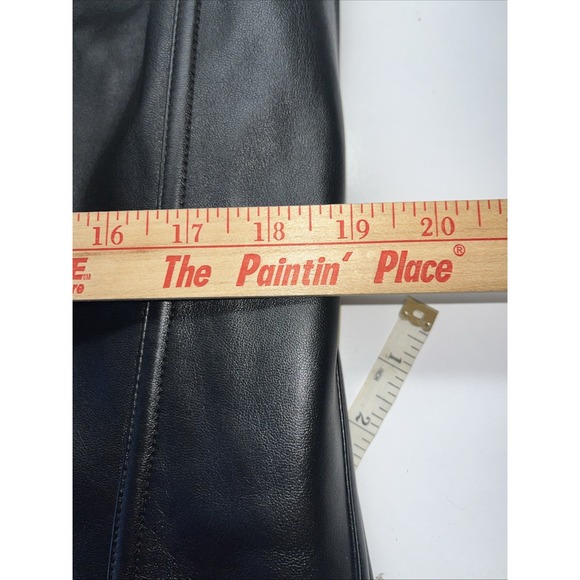 Y2K Women Fashion Sexy Zipper Steampunk Gothic Faux Leather Boned Corset Size 1X - Picture 3 of 9